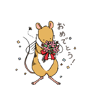 ハチネズミ1（個別スタンプ：6）