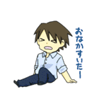 蒼一さんと敦くん（個別スタンプ：3）