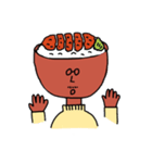 イカしたどんぶりおじさん（個別スタンプ：12）