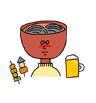 イカしたどんぶりおじさん（個別スタンプ：13）