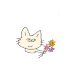 二重アゴの猫たち（個別スタンプ：3）