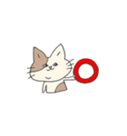 二重アゴの猫たち（個別スタンプ：5）