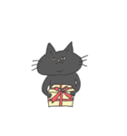 二重アゴの猫たち（個別スタンプ：7）