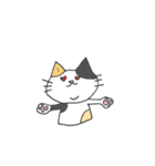 二重アゴの猫たち（個別スタンプ：8）
