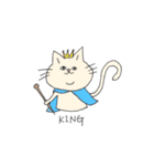 二重アゴの猫たち（個別スタンプ：15）