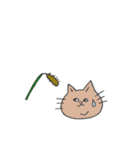 二重アゴの猫たち（個別スタンプ：18）