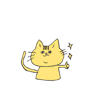 二重アゴの猫たち（個別スタンプ：23）