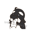 しゃちっことペン助（個別スタンプ：7）