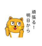 ねこきちの爆誕（個別スタンプ：9）