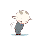 白やぎさんと黒やぎくん【敬語編！】（個別スタンプ：32）