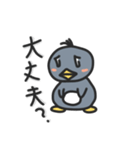 空を泳ぐペンギン（個別スタンプ：20）