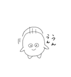 しろモンの毎日使いやすいスタンプ（個別スタンプ：5）
