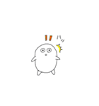 しろモンの毎日使いやすいスタンプ（個別スタンプ：15）