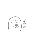 しろモンの毎日使いやすいスタンプ（個別スタンプ：20）
