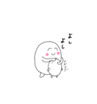 しろモンの毎日使いやすいスタンプ（個別スタンプ：25）