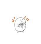 しろモンの毎日使いやすいスタンプ（個別スタンプ：28）
