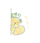 タヌキと葉っパイセン 2（個別スタンプ：8）