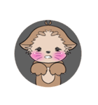 かわいいオオカミ（個別スタンプ：1）
