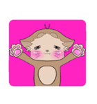 かわいいオオカミ（個別スタンプ：3）