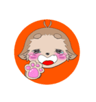 かわいいオオカミ（個別スタンプ：4）