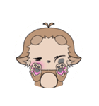 かわいいオオカミ（個別スタンプ：8）