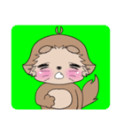 かわいいオオカミ（個別スタンプ：9）