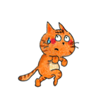 オレンジねこのキッキー（個別スタンプ：20）