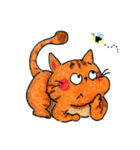 オレンジねこのキッキー（個別スタンプ：21）
