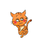 オレンジねこのキッキー（個別スタンプ：25）