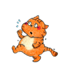 オレンジねこのキッキー（個別スタンプ：28）