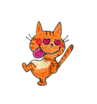 オレンジねこのキッキー（個別スタンプ：29）