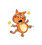 オレンジねこのキッキー（個別スタンプ：37）