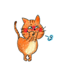 オレンジねこのキッキー（個別スタンプ：38）
