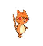 オレンジねこのキッキー（個別スタンプ：39）