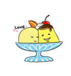 プリンのきもち（個別スタンプ：8）