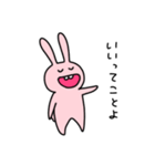 くちのわるいうさぎ（個別スタンプ：38）