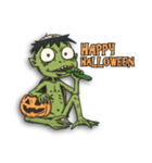 和ロウィン！/ Japanese Monster All Stars（個別スタンプ：4）