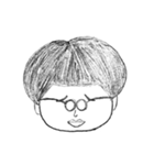 おかしなめがねっ子（個別スタンプ：8）