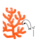 ゴマフビロードウミウシ（個別スタンプ：13）
