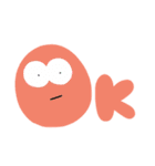 デカ文字①（個別スタンプ：4）