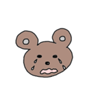 かいがはく クマ＆ニワトリ（個別スタンプ：5）