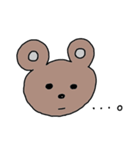 かいがはく クマ＆ニワトリ（個別スタンプ：16）