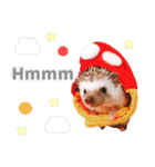 ハリネズミわさび☆英語版（個別スタンプ：9）