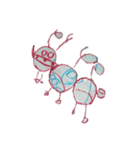 3歳児の絵スタンプ（個別スタンプ：16）