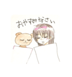 ゴスロリ少女。（個別スタンプ：3）