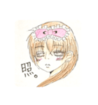 ゴスロリ少女。（個別スタンプ：5）