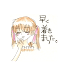 ゴスロリ少女。（個別スタンプ：13）