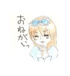 ゴスロリ少女。（個別スタンプ：25）