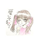 ゴスロリ少女。（個別スタンプ：40）