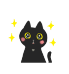 黒猫のうたまろ（個別スタンプ：23）